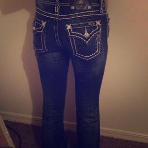 Size girls 16 miss me boot cut jeans...